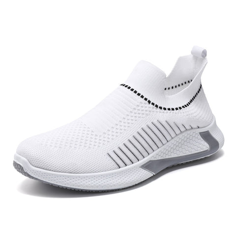 Men’s Mesh Sock Slip-On Sneakers – Breathable Lightweight Running Shoes Men’s Mesh Sock Slip-On Sneakers – Breathable Lightweight Running Shoes