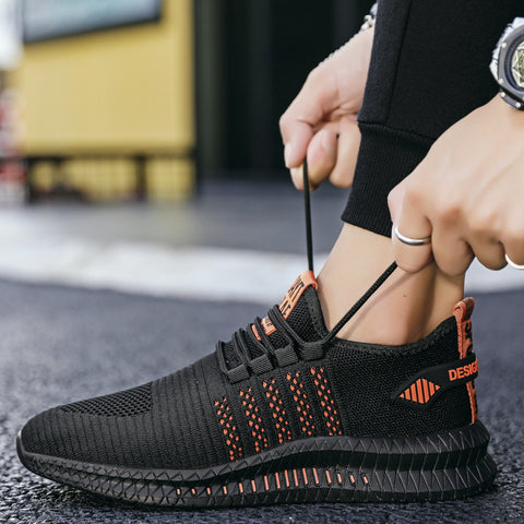 Large Size Mesh Breathable Casual Shoes Men's Fashion Sneakers Large Size Mesh Breathable Casual Shoes Men's Fashion Sneakers