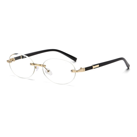 Trimming Oval Frame Sunglasses Frameless Hot Girl Sunglasses Trimming Oval Frame Sunglasses Frameless Hot Girl Sunglasses