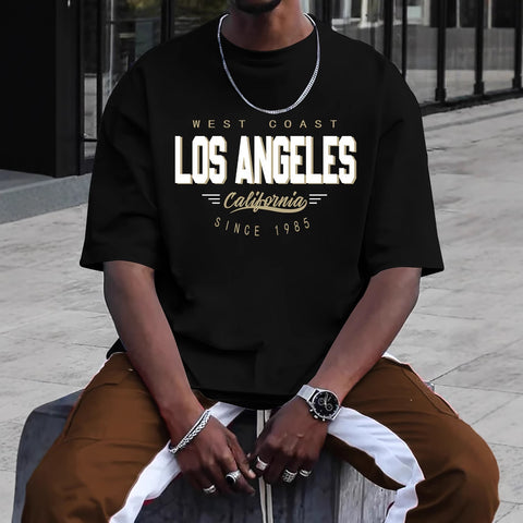 Men’s Casual Printed T-Shirt – Round Neck Short Sleeve Men’s Casual Printed T-Shirt – Round Neck Short Sleeve