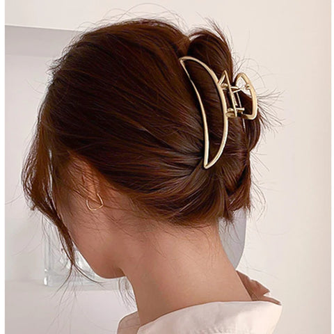 Trendy Metal Hair Claws – Geometric Star Hairpins & Hairgrips Trendy Metal Hair Claws – Geometric Star Hairpins & Hairgrips