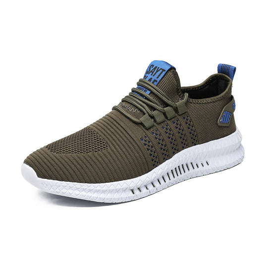 Large Size Mesh Breathable Casual Shoes Men's Fashion Sneakers