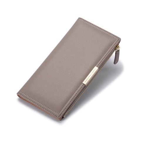 Women's Korean Long Zipper Wallet & Card Holder