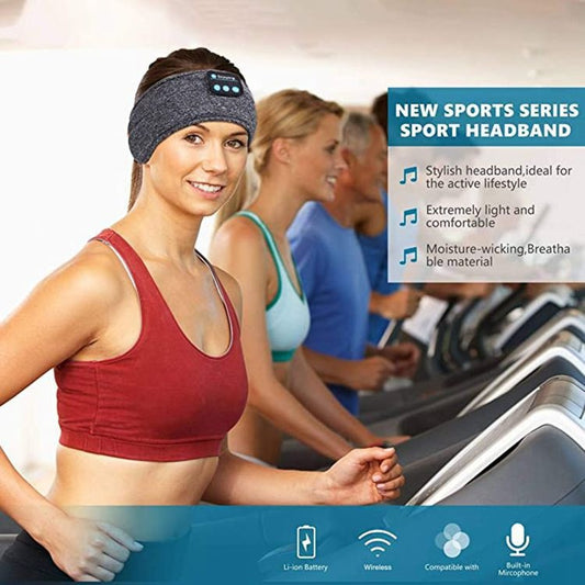 Sleep Headphones Headband – Bluetooth Eye Mask for Sleeping & Workout