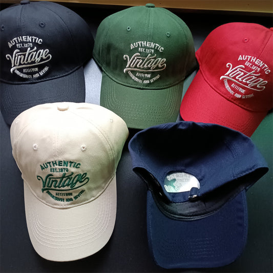 Men’s & Women’s Embroidered Baseball Cap – Streetwear Peaked Hat