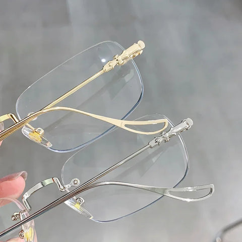 Lightweight Small Square Glasses – Near Sight Anti-Blue Light