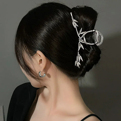 Trendy Metal Hair Claws – Geometric Star Hairpins & Hairgrips
