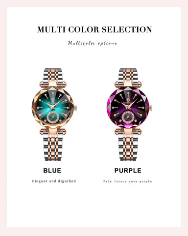 POEDAGAR Brand Women's Watch Stainless Steel Watch.
