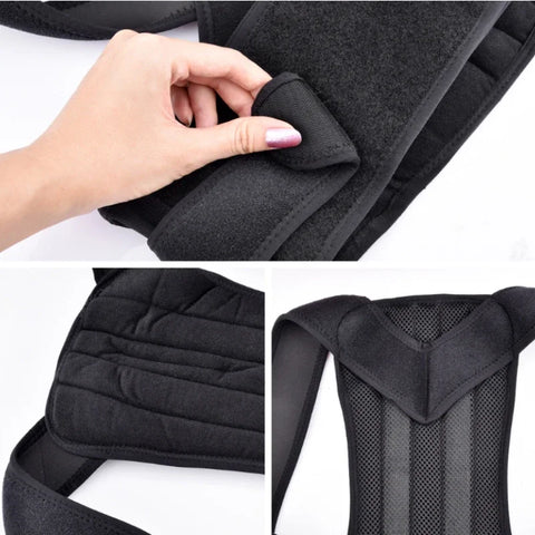 Posture Corrector Brace – Adjustable Back Trainer with Clavicle Support