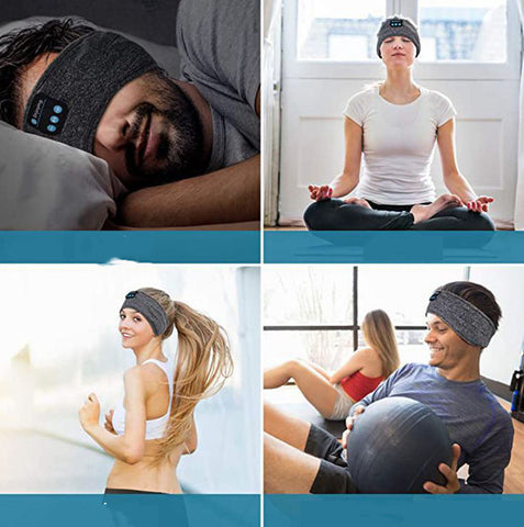 Eyes Sleep With Headphones Bluetooth, Support Insomnia.