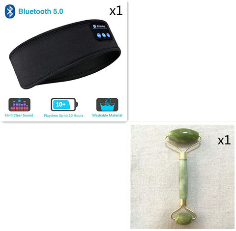 Sleep Headphones Headband – Bluetooth Eye Mask for Sleeping & Workout
